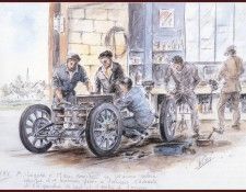 c 1898 the first car created by ettore bugatti. ��� ���