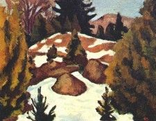 holgate melting snow 1948.   H