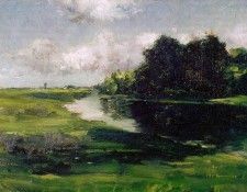 Chase William Merritt Long Island Landscape after a Shower of Rain. ,  