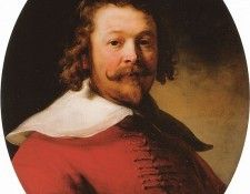 Portrait of a bearded man.    