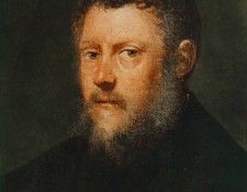 Tintoretto Portrait of a Man (fragment). ����������, �����