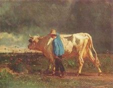 1860 Der Kuhhirt. Troyon, 
