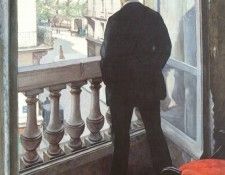Caillebotte Gustave A Young Man at His Window. , 
