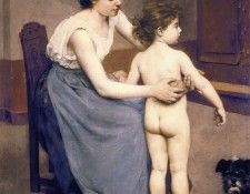 After the Bath. Courtat 