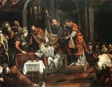 Tintoretto The Circumcision. , 