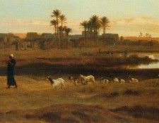 Leading the Flock Early Morning Cairo. , 