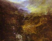 William Turner - Morning Amongst the Coniston Fells, Cumberland. 