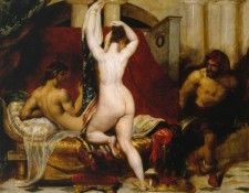 Etty William Candaules King of Lydia Shews his Wife by Stealth to Gyges One of his Ministers as S. , 