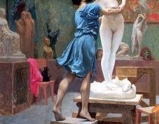 Gerome, Jean-Leon - Pygmalion and Galatea (end. �����, ���-����