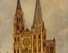 1913 Chartres Cathedral. , 