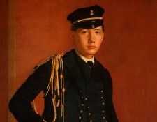 Degas Achille De Gas in the Uniform of a Cadet, detalj 1, 18. , --