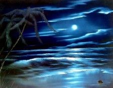 bob ross csg002 blue moon. , 