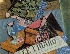 Gris The Pot of Geraniums, 1915, 81x60 cm, Collection S. ����, ����