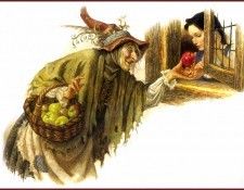 lrsSPM10-066-GustafsonScott-SnowWhiteandtheApple. , 