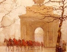 Barton Rose Maynard Hyde Park Corner  With Household Cavalry.   