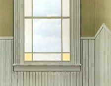 Pratt, Christopher - Window on the Stairs (end. , 