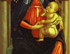 Alessandro Botticelli - Madonna of the Rosegarden. , Alessandro