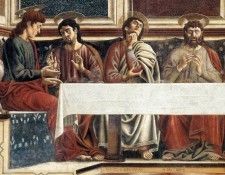 Last Supper detail WGA. ,  