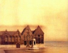 khnopff the abandoned town 1904. , 