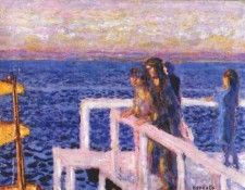 bonnard the pier cannes 1928 34.  
