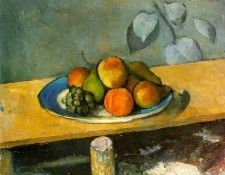 CeZANNE APPLES, PEACHES, PEARS, AND GRAPES,1879-80, EREMITAG. , 