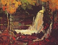 thomson woodland waterfall 1916. Thomson
