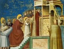 Giotto Presentation of the virgin, ca 1305, Fresco, Cappella. ������ �� �������