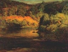 adams the ebbing of day (the bank) 1902. ,  Ottis
