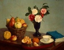 Fantin Latour Still Life 1866. -, ---