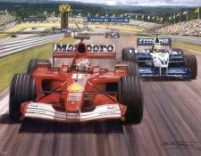 Cmamtfo 001 michael and ralf european gp 2001 nurburgring. ������, �����