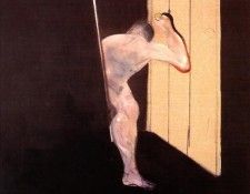 Bacon Figure in Open Doorway, 1990-91. , 