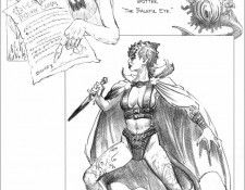 43 Daruma!  Keith Parkinson  SpellBound SketchBook Vol 1. ���������, ���