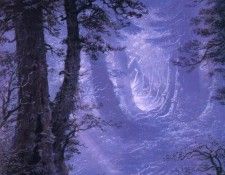 silm 10 By Moonlight in Neldoreth Forest. Nasmith, 