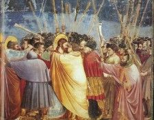 Giotto   Scrovegni   [31]   Kiss of Judas.   