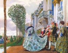 lanceray empress elizabeth petrovna at tsarskoye selo 1905. 