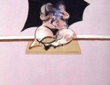 Bacon Studies of the Human Body - Triptych II, 1970, Center. , 