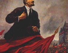 gerasimov,a lenin on the tribune 1930. , 