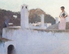 Sargent View of Capri. ,  