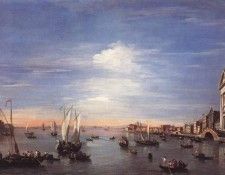 GUARDI Francesco The Giudecca Canal with the Zattere.  
