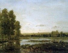 Daubigny Charles Bords de reviere Sun. ������� �����-�������