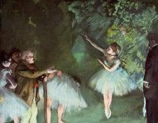 Degas Edgar Ballet Rehearsal. ����, �����-������-����