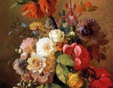 Os van G Still life with flowers Sun . , 