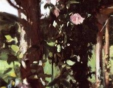 Sargent John Singer A Rose Trellis (Roses at Oxfordshire). ��������, ���� ������