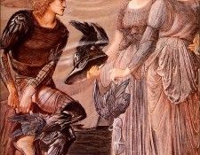 bs-ahp- Sir Edward Burne- Jones- The Arming Of Perseus[ Detail]. -   