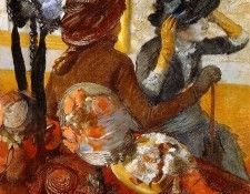 Degas, Edgar - At the Milliners (end. ����, �����-������-����