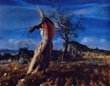 Annigoni Pietro The Scarecrow. Annigoni, 