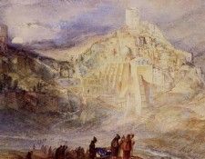 Turner Joseph Mallord William Santa Sabes and the Brook Kedron. ,   