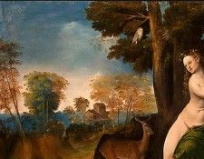 Dossi Circe and Her Lovers in a Landscape, c. 1525, 100.8(10. , 