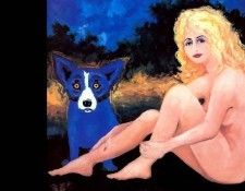 blue dog csg015. Rodrique, 