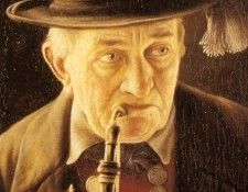 Heuster Carl Portrait Of An Elderly Swabian Man. , 